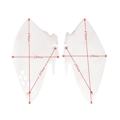 Plastics Front Rear Fender Side Cover Fairing Kit For Yamaha YZF250 TTR250 YZ250