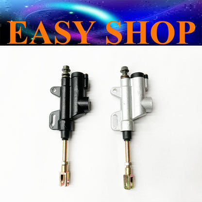 8mm Hydraulic Rear Brake Master Cylinder Silver Black QUAD THUMPSTAR TRAIL BIKE