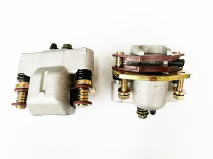 Pair Front Brake Calipers For Polaris Sawtooth 200 Sportsman 300 Sportsman 400