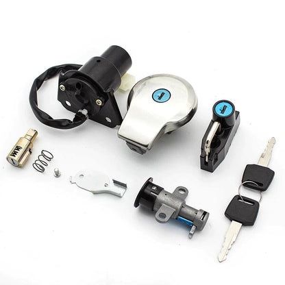 Ignition Switch Lock Fuel Gas Cap Key Set For Yamaha Virago XV125 XV250 XV535