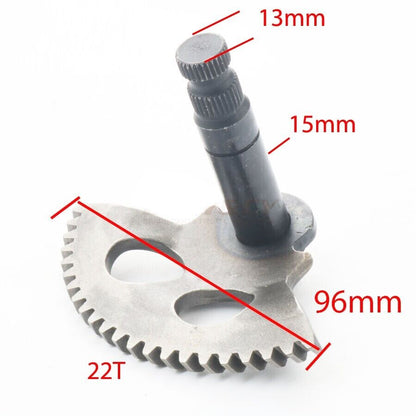 13mm Kick Starter Shaft for Yamaha Jog 50cc BWS50 Nitro Minarelli 50cc Aprilia