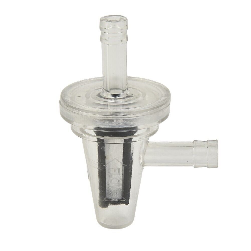 10x Motorcycle Right Angle 90 degree Fuel Filter Fit 1/4" 6mm 7mm Hose Fuel Line