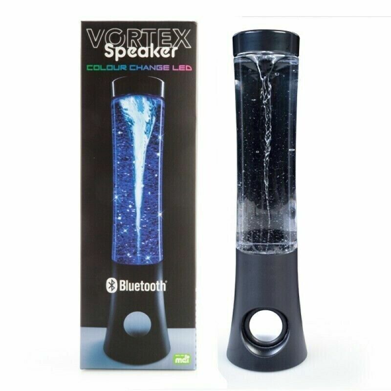 Brand New Bluetooth LED Colour Changing Vortex Speaker Rechargeable Battery
