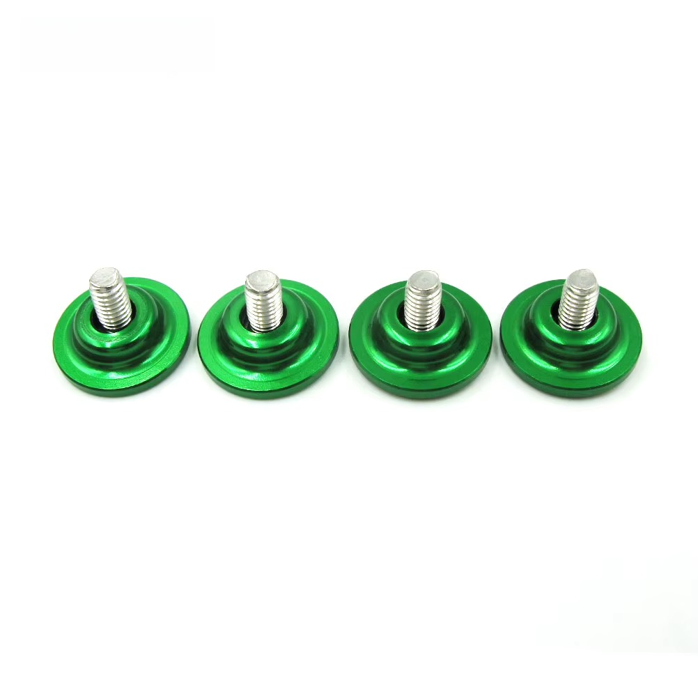4x Chain Swingarm Slider CNC Mounting Bolts Screws For KAWASAKI KX250F KX450F