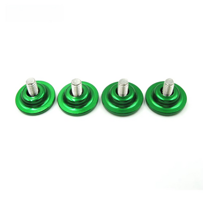 4x Chain Swingarm Slider CNC Mounting Bolts Screws For KAWASAKI KX250F KX450F