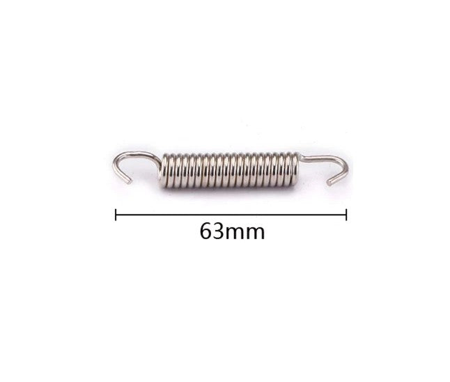 2pcs 35mm-85mm Stainless Steel Exhaust Pipe Spring Hooks For Suzuki Motorcycle
