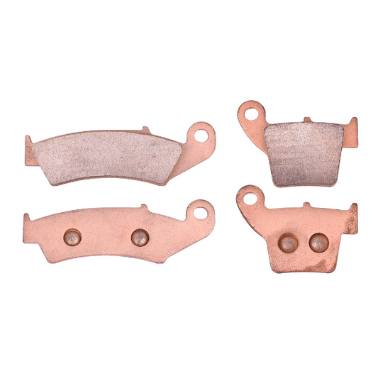 Sintered Front + Rear Brake Pads for Honda CR 125/250 R 2002-2007/ CRF 250/450