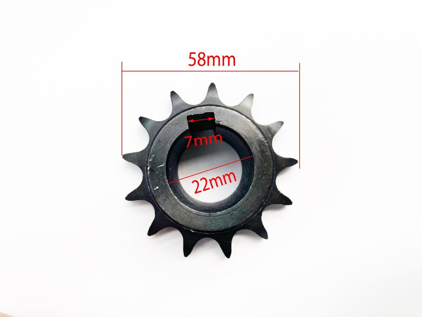 428 13T 22mm Sprocket Cog Honda GX240 GX270 GX390 8HP 9HP 11HP 13HP 188F 190F