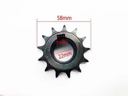 428 13T 22mm Sprocket Cog Honda GX240 GX270 GX390 8HP 9HP 11HP 13HP 188F 190F