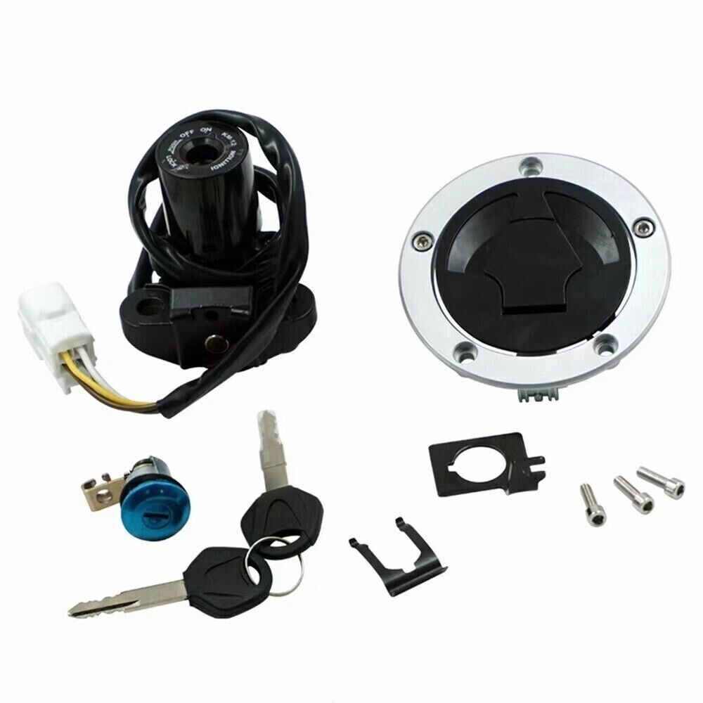 Ignition Switch Fuel Gas Cap Lock Set For Kawasaki ZX1000 Z1000SX 27005-0552