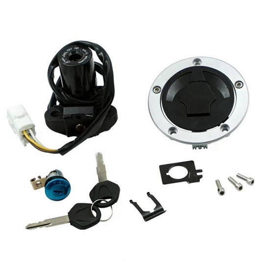 Ignition Switch Fuel Gas Cap Lock Set For Kawasaki ZX1000 Z1000SX 27005-0552