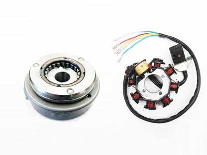 Flywheel Magneto Stator Rotor Plate CG125 150cc 200cc 250cc Atomic DHZ Assassin