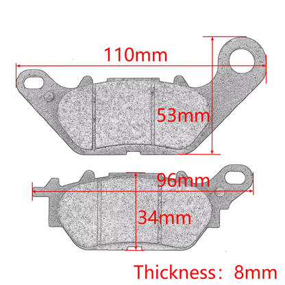 Rear Brake Pads For YAMAHA GPD155 N-Max 155 GPD125 N-Max 125 2015-2019