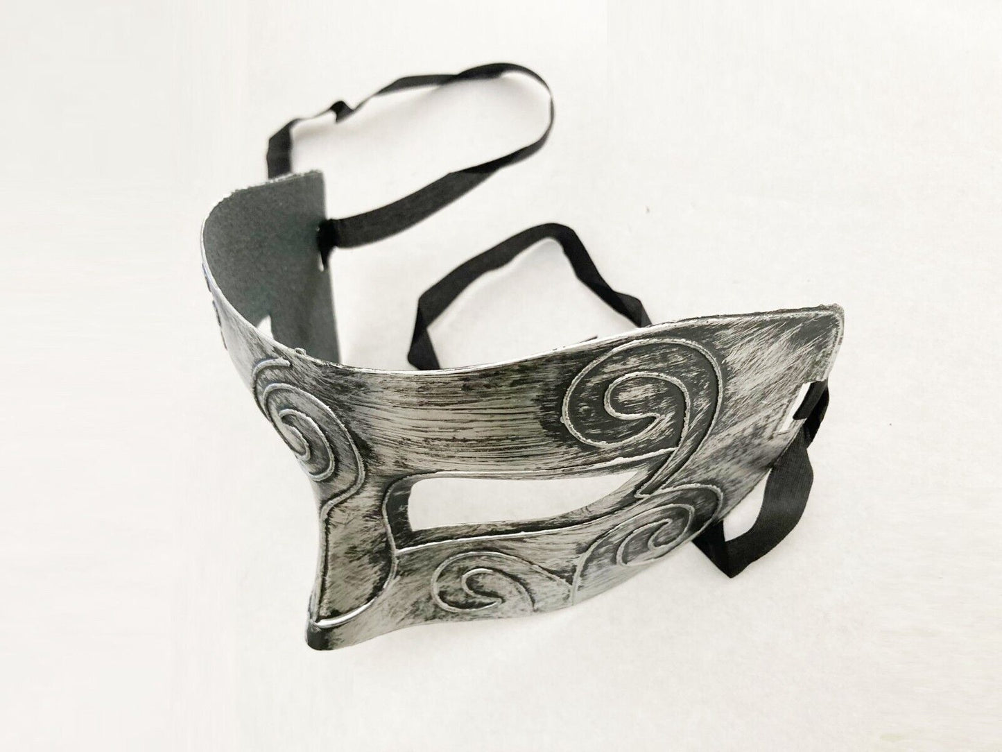 Men Women Silver Costume Masquerade Cosplay Party Mask Venetian Ball Roman Eye