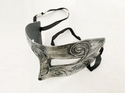 Men Women Silver Costume Masquerade Cosplay Party Mask Venetian Ball Roman Eye