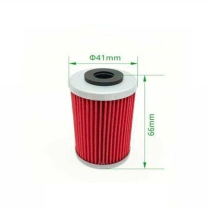 4Pcs Oil Filters For HUSQVARNA FC450 FE501 HUSABERG FE450 FE570 OEM: 77038005044