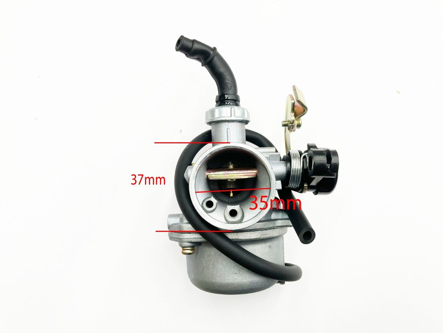PZ19 Cable Choke Carby Carburetor Bent Air Filter 110/125cc Quad ATV Buggy Bike