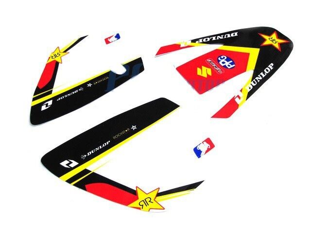 ROCKSTAR DECAL DECALS STICKERS KIT FOR KTM50 KTM 2002-2008 SX 50CC DE35 BIKE