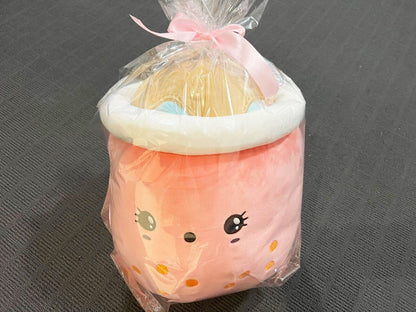 35cm Boba Bubble Milk Tea Plush Stuffed Soft Toy Hugging Doll Pillow Plushie