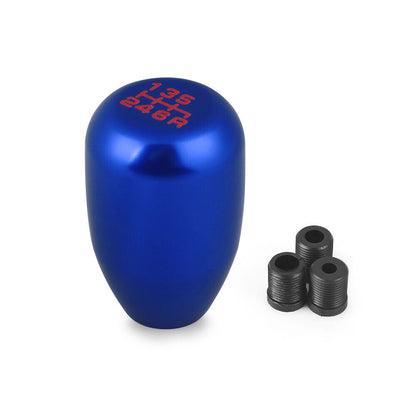 6 Speed Car Manual Gear Knob Stick Shift Shifter Lever Aluminum Gold Red Black