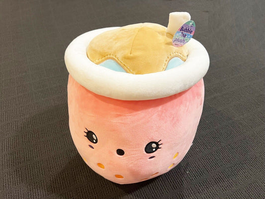 35cm Boba Bubble Milk Tea Plush Stuffed Soft Toy Hugging Doll Pillow Plushie
