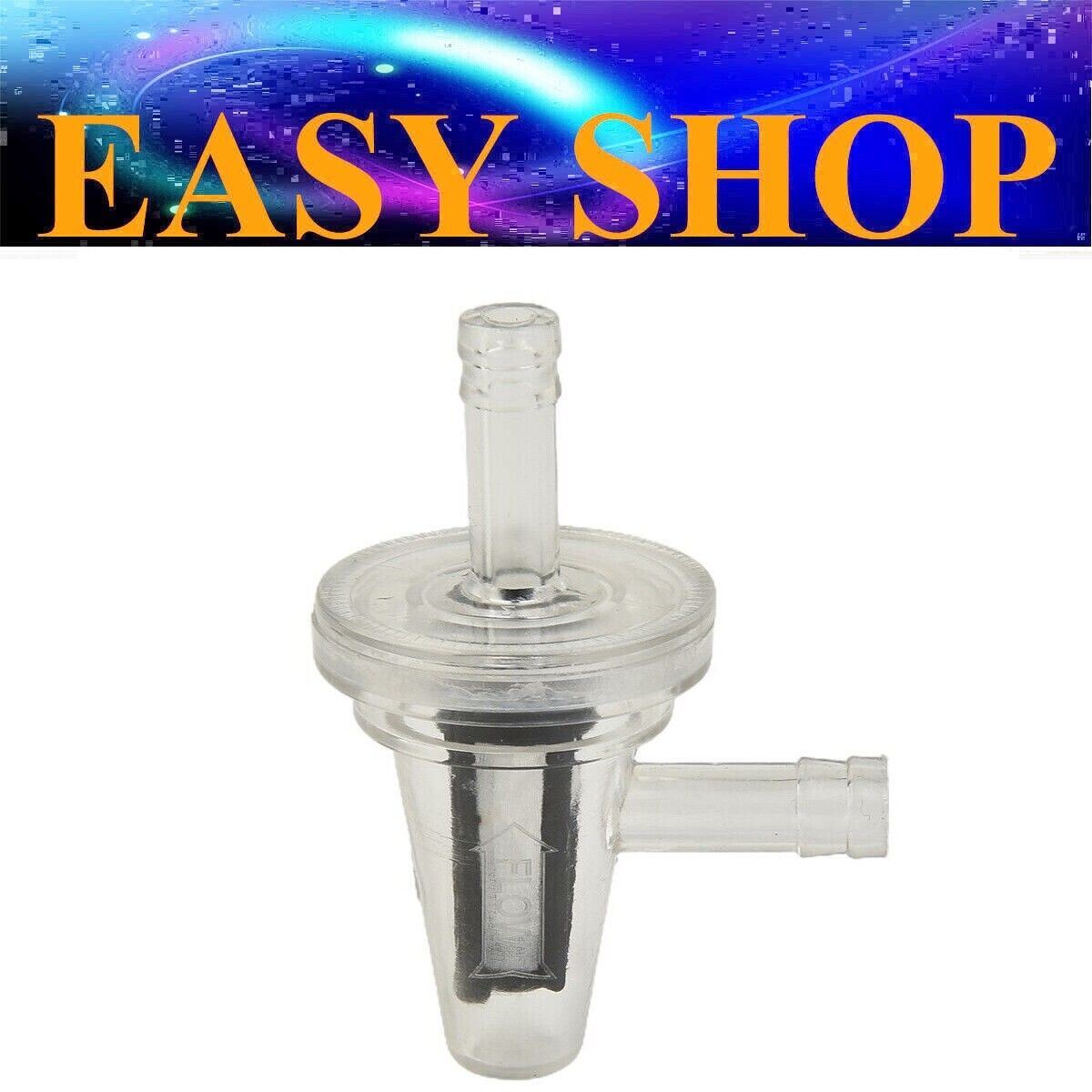 Motorcycle Right Angle 90 degree Fuel Filter For 1/4" 6mm 7mm Hose Fuel Line