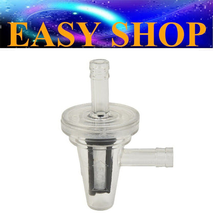 Motorcycle Right Angle 90 degree Fuel Filter For 1/4" 6mm 7mm Hose Fuel Line