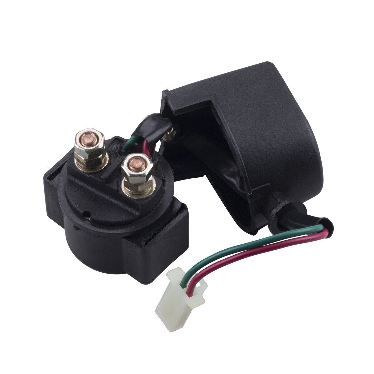 2 Wire Female Plug STARTER RELAY SOLENOID 50cc 110cc 125cc ATV Quad Dirt Bike