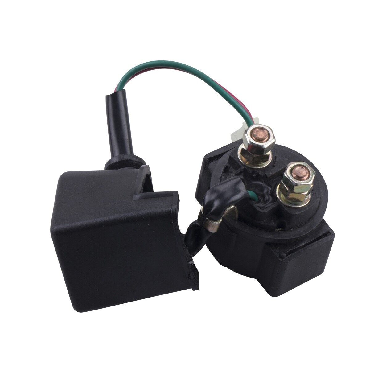 2 Wire Female Plug STARTER RELAY SOLENOID 50cc 110cc 125cc ATV Quad Dirt Bike