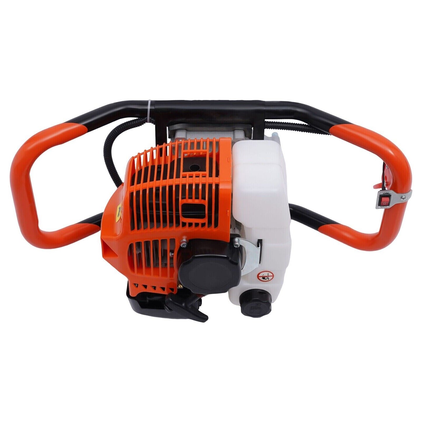 52cc 2-Stroke Engine Motor Post Hole Digger Gas Earth Auger Borer Fence Drill