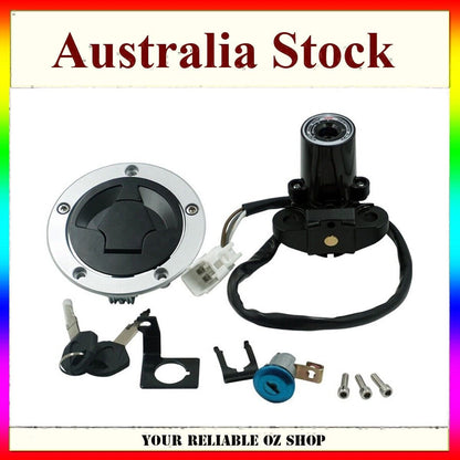 Ignition Switch Fuel Gas Cap Lock Set For Kawasaki ZX1000 Z1000SX 27005-0552