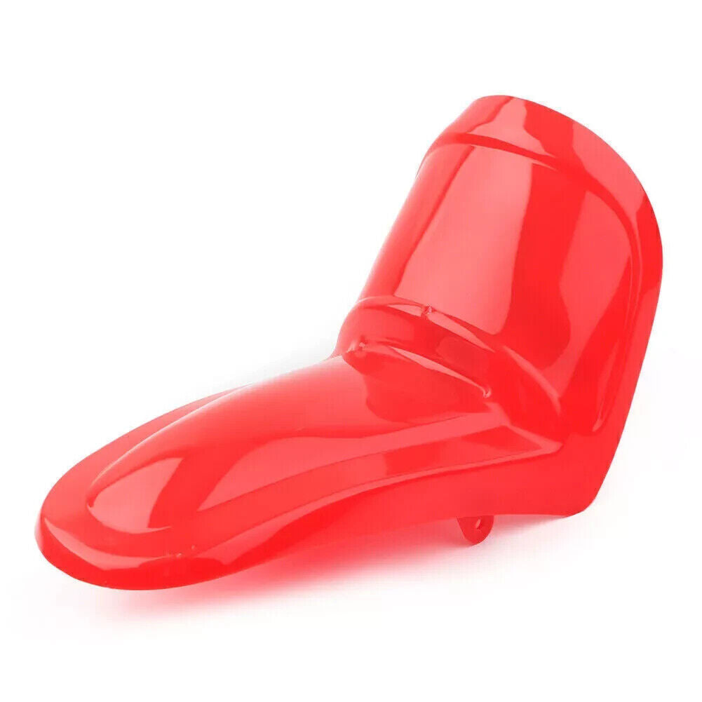 RED Plastic Front Mud Guard Fender Cover For Yamaha PW50 PY50 Y-Zinger PeeWee