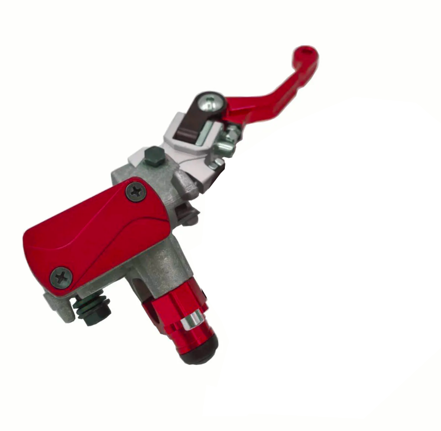 Red 22mm Right Brake Master Cylinder Lever For Honda CR125R CR250R CRF150F BIKE