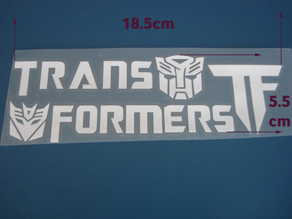 Transformer Decepticon Autobot Car Truck Motorcycle Sticker Emblem Badge Decal