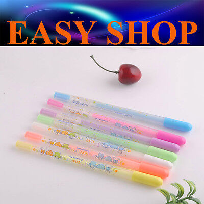 7X Couache Pen DIY Photo Album Hand Craft  Kraft Scrapbooking Paper Gift Kids