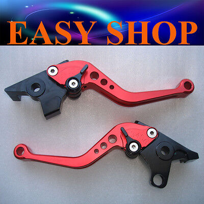 RED GOLD CNC YAMAHA BRAKE CLUTCH LEVER FJR XJR 1300 SUPER TENERE BIKE MOTORCYCLE