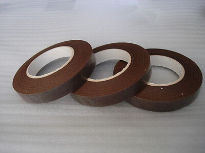 3X Craft FLORIST STEM WRAP FLORAL TAPE Flower Wedding Party Green White Brown