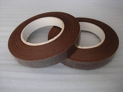 2X Craft FLORIST STEM WRAP FLORAL TAPE Flower Wedding Party Green White Brown