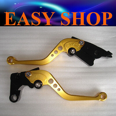 RED GOLD CNC HONDA BRAKE CLUTCH LEVER CBR600RR CBR954RR BIKE PIT PRO TRAIL DUNE