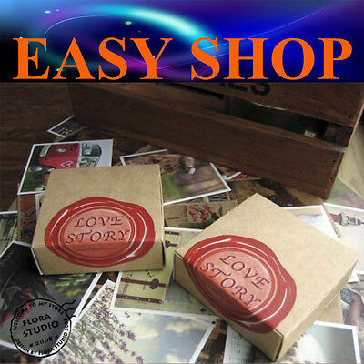 70 Pcs Love Story Post Card Craft Gift Memory Valentine's Day Birthday DIY Kraft