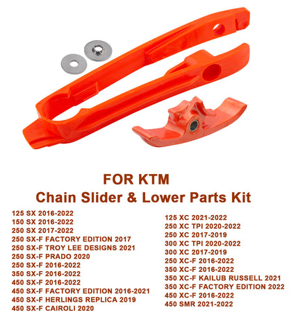 New Motorcycle Chain Slider For KTM Husqvarna GAS GAS 150 250 350 250 450 16-23