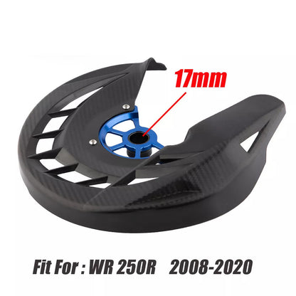 17mm Motorcycle Front Brake Disc Guard For Yamaha WR 250R WR250R 2008-2020