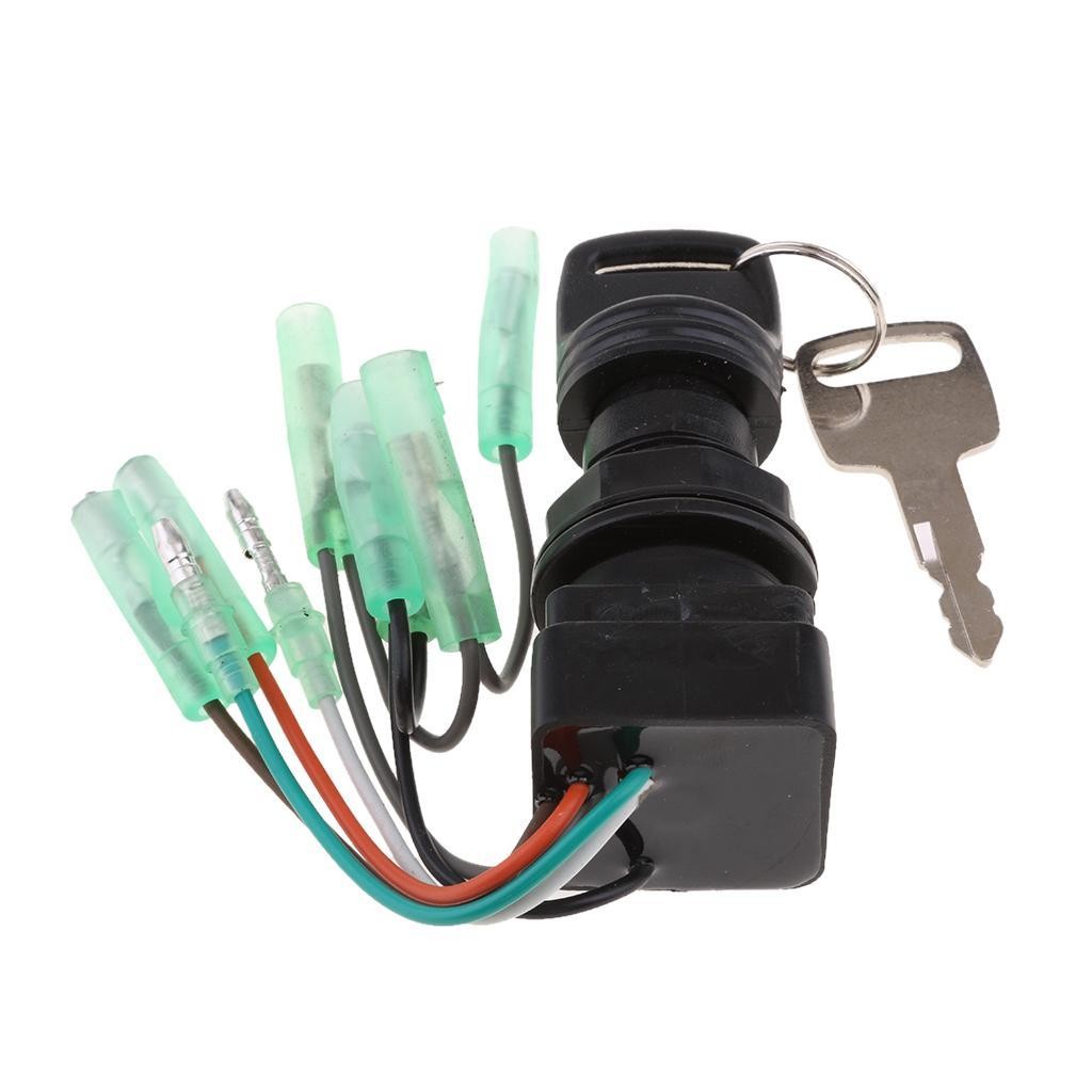 Key Ignition Switch for Suzuki Outboard Marin Engine 37110-99E01 30HP to 300HP