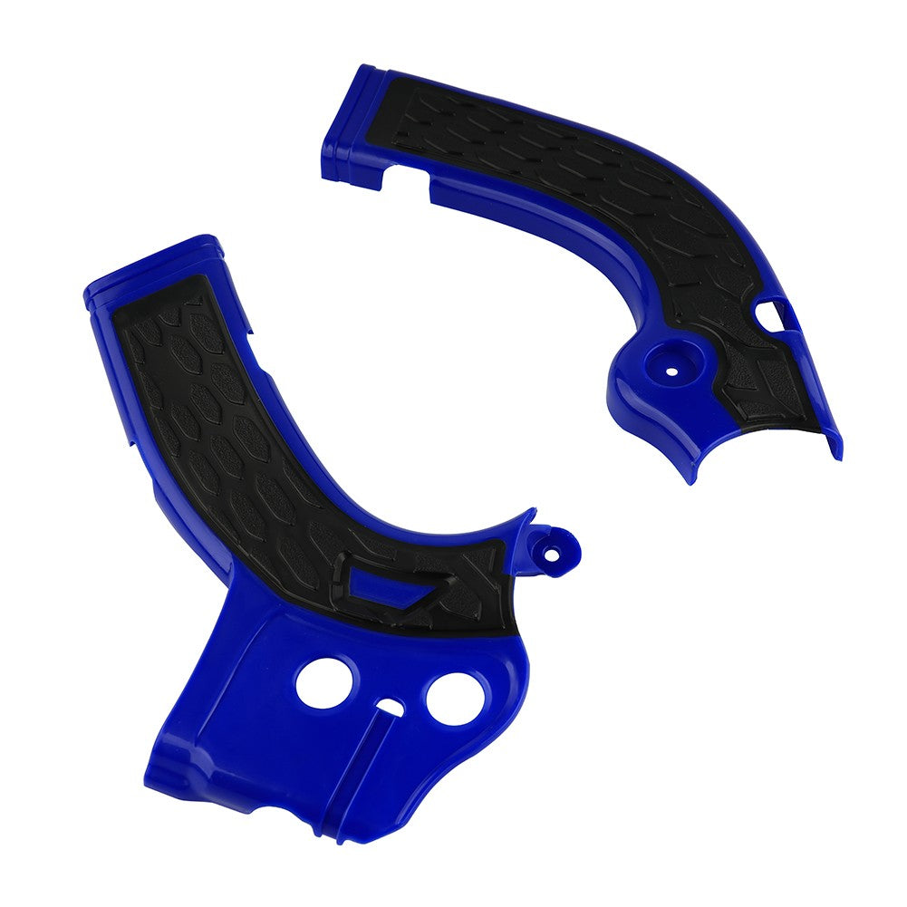 X-Grip Frame Guard Protector Blue/Black For Yamaha WR250F WR450F YZ250F YZ450F