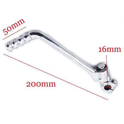 Kick Start Lever Silver For Suzuki TS125 RM100 SP250 DR250 1979-2004 Dirt Bike