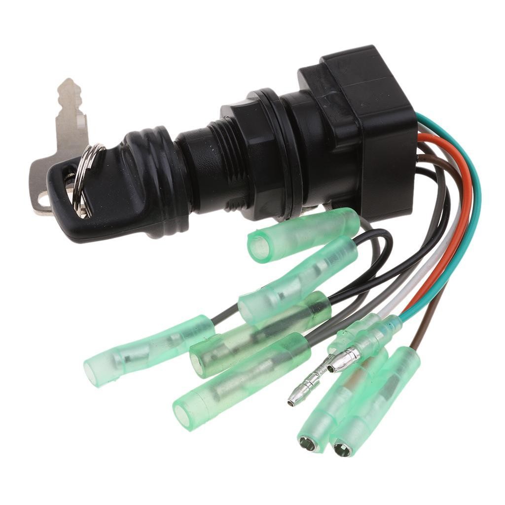 Key Ignition Switch for Suzuki Outboard 37110-92E01 37110-99E01 37110-99E00