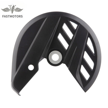 FRONT BRAKE DISC GUARD FOR KTM 125 150 250 300 350 450 500 SX SXF XC-W BLACK