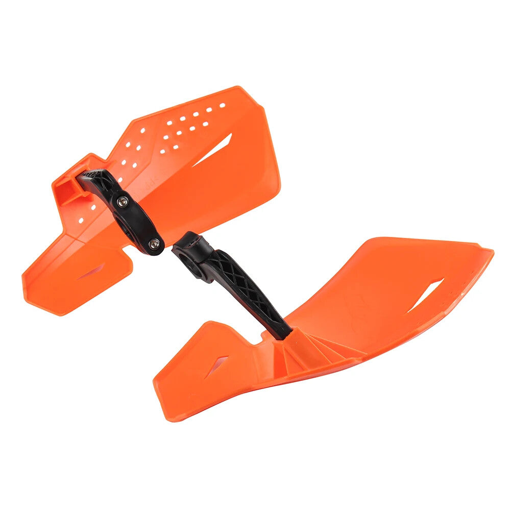 Motorcycle Hand Guards Handguard Protector For Honda Kawasaki Suzuki Orange New