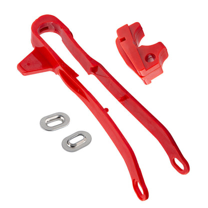 Red For Honda CRF150F 2003-2005 CRF230F 2003-2019 Swingarm Chain Slider Guides
