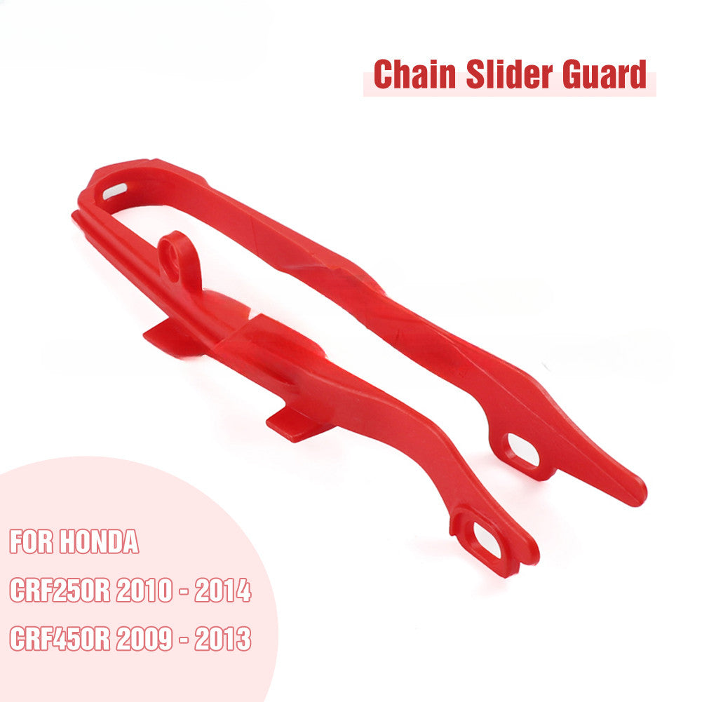 New Plastic Chain Slider Guard For Honda CRF250X CRF450R 2002 - 2013 Red